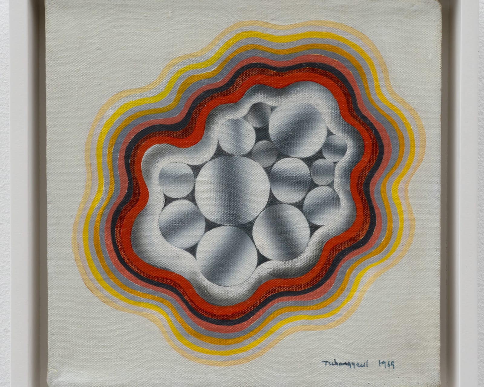 Kim Tschang-Yeul, Composition, 1969