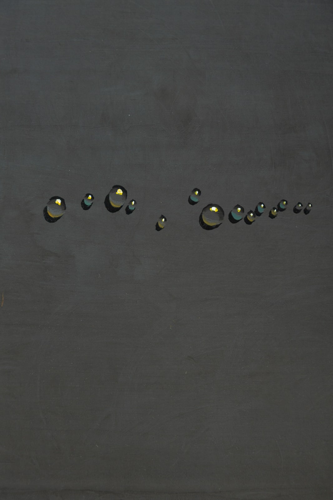 Kim Tschang-Yeul , Waterdrops, 1983