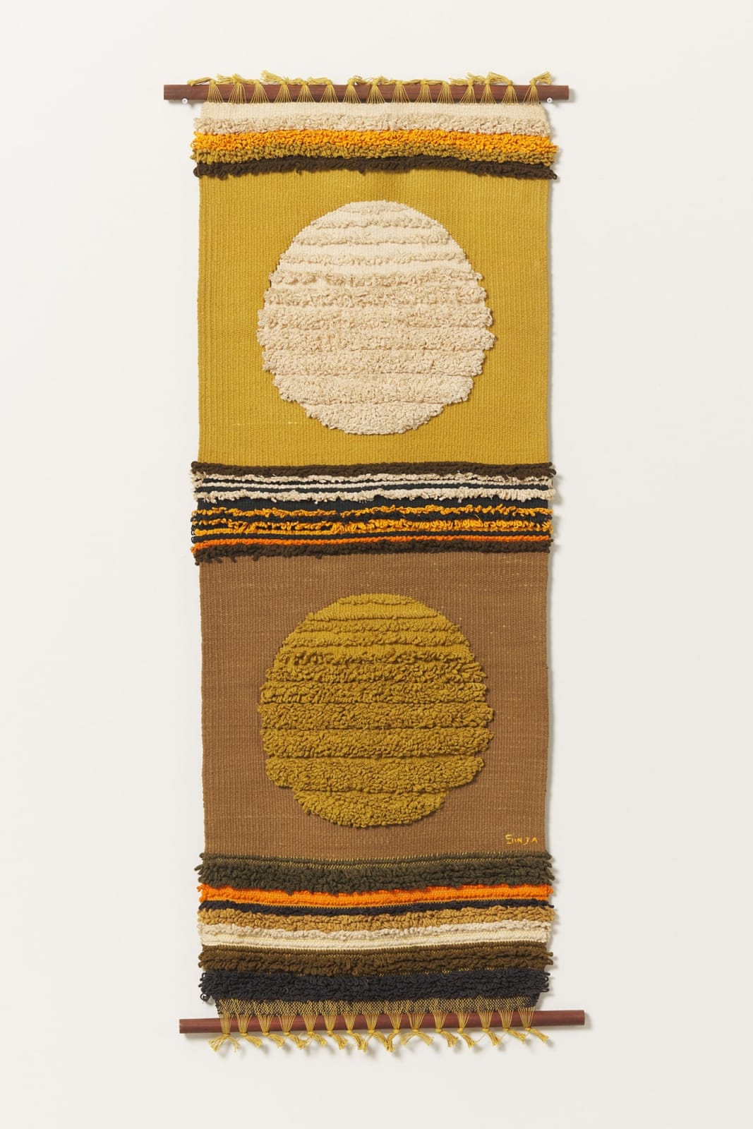 Lee ShinJa, Sun and Moon I, 1973