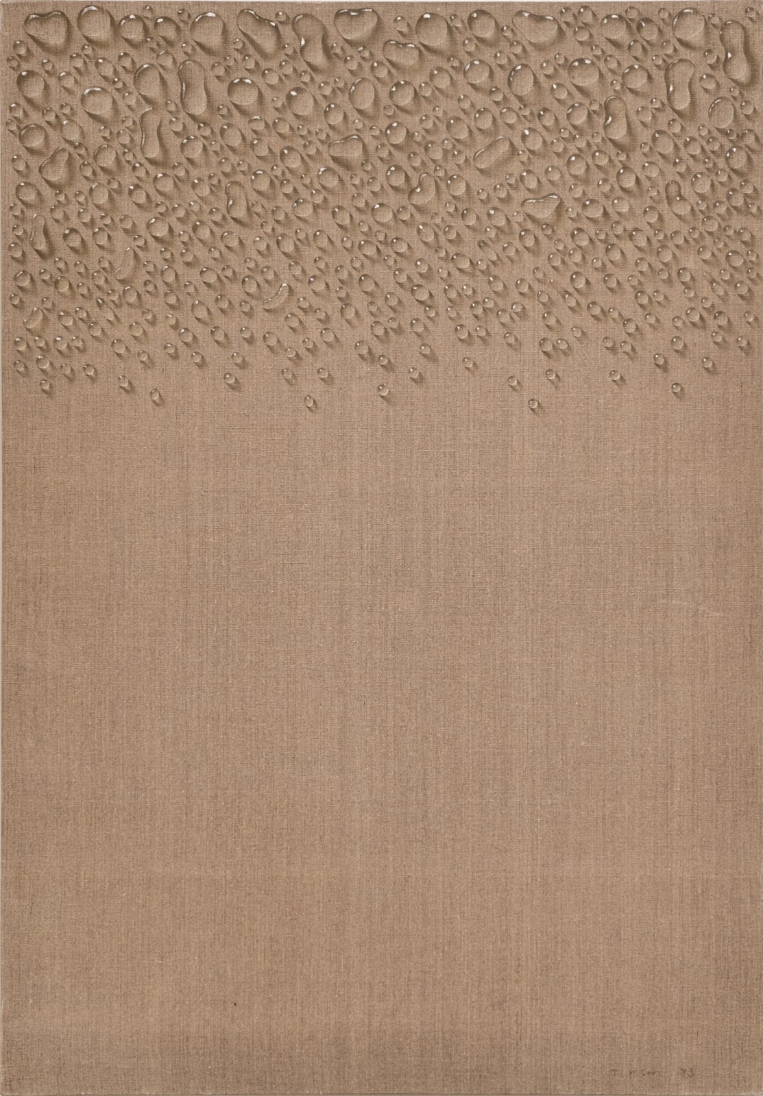 Kim Tschang-Yeul, Water drops, 1973