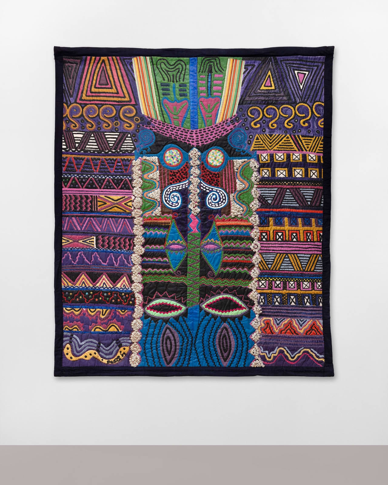 Pacita Abad, Fuschia mask, 1982