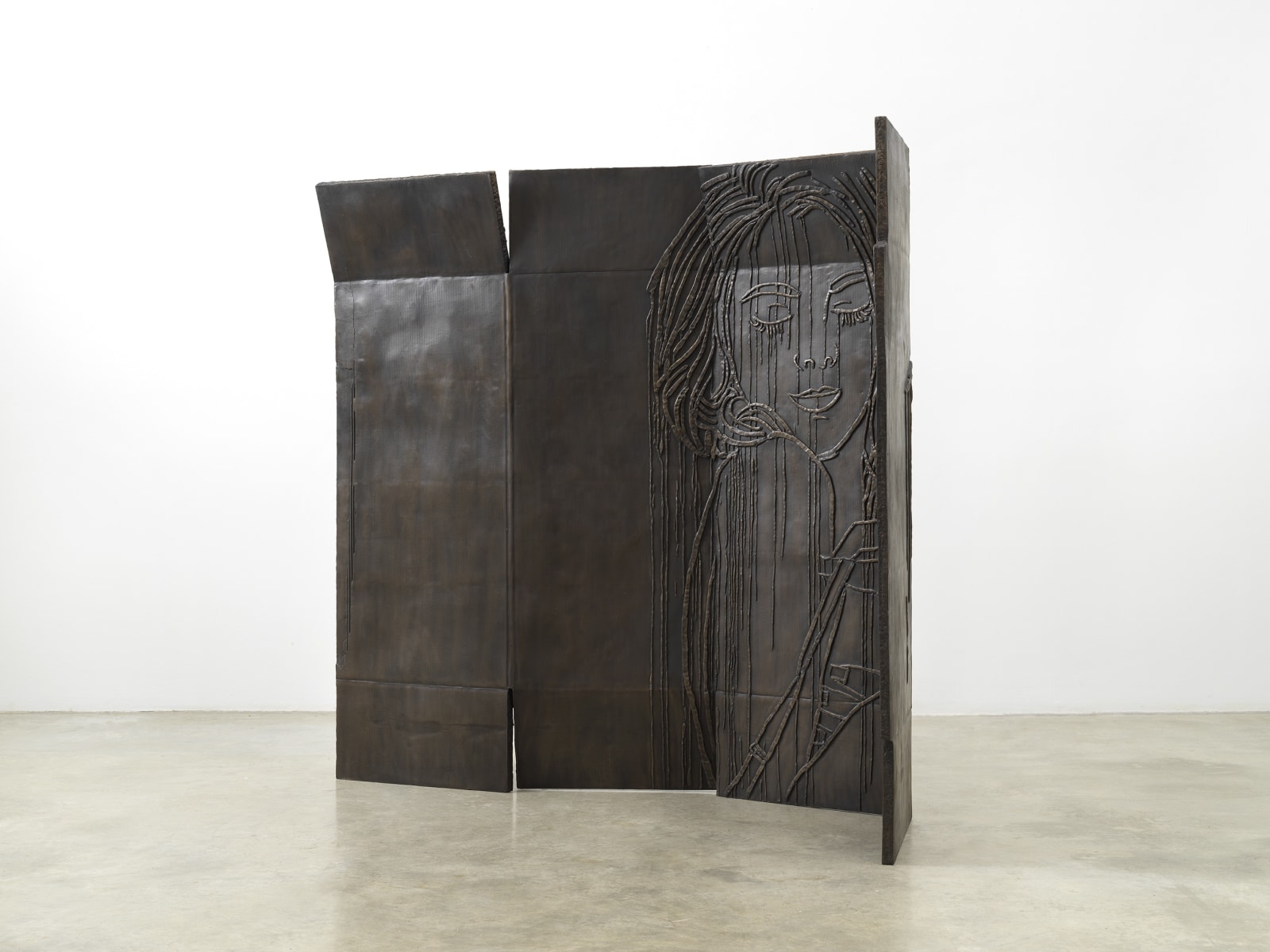 Ghada Amer, Suzy Playing, 2022