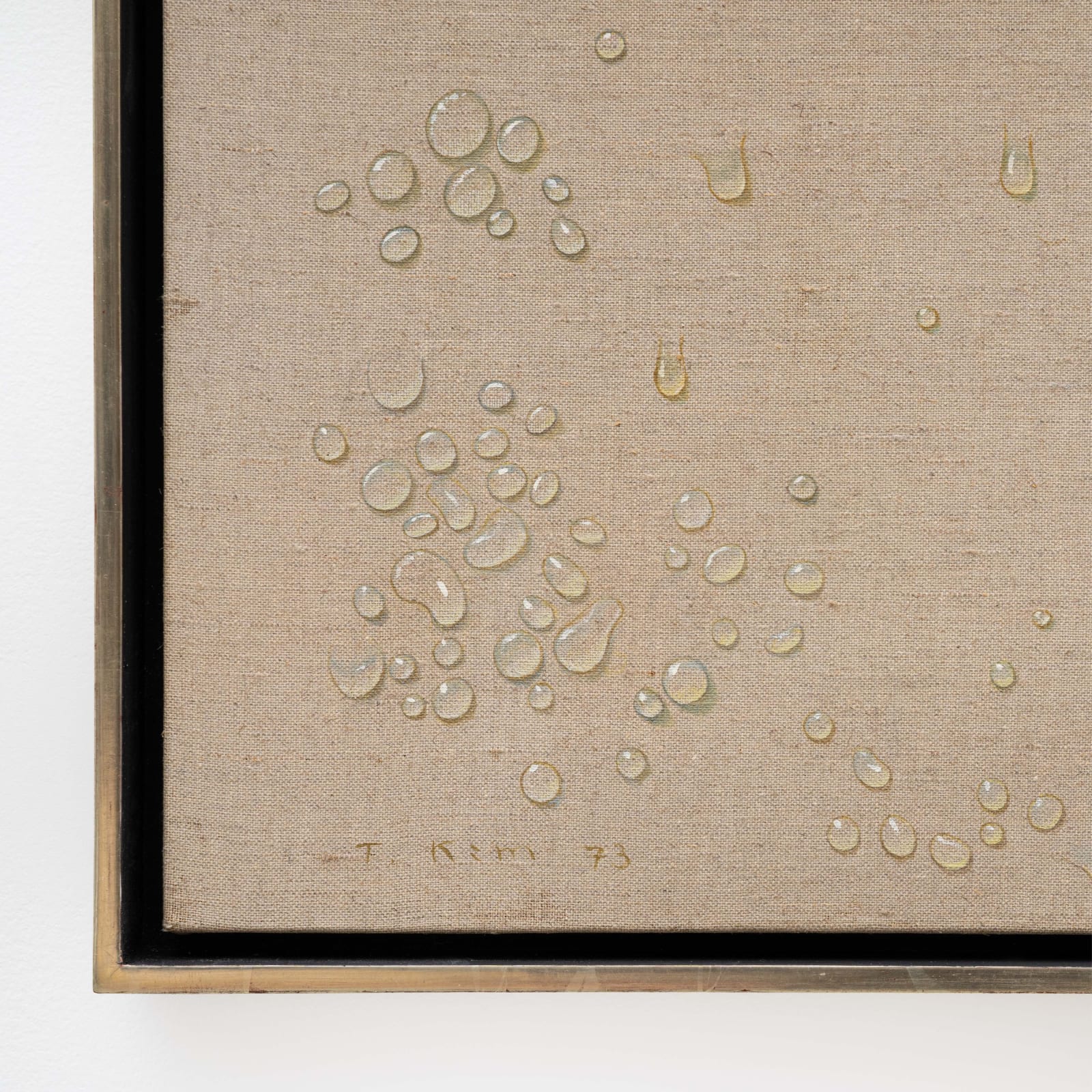 Kim Tschang-Yeul, Water drops, 1973