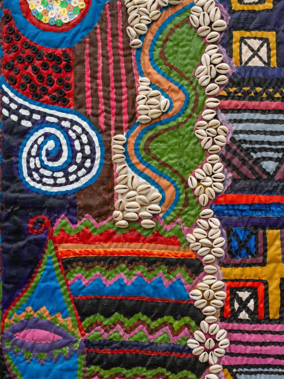 Pacita Abad, Fuschia mask, 1982