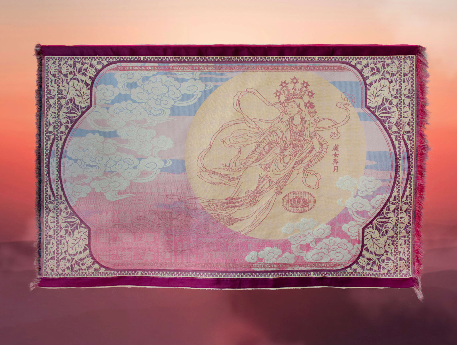 Marcos Kueh, The Virgin's Voyage - to the Moon, 2024