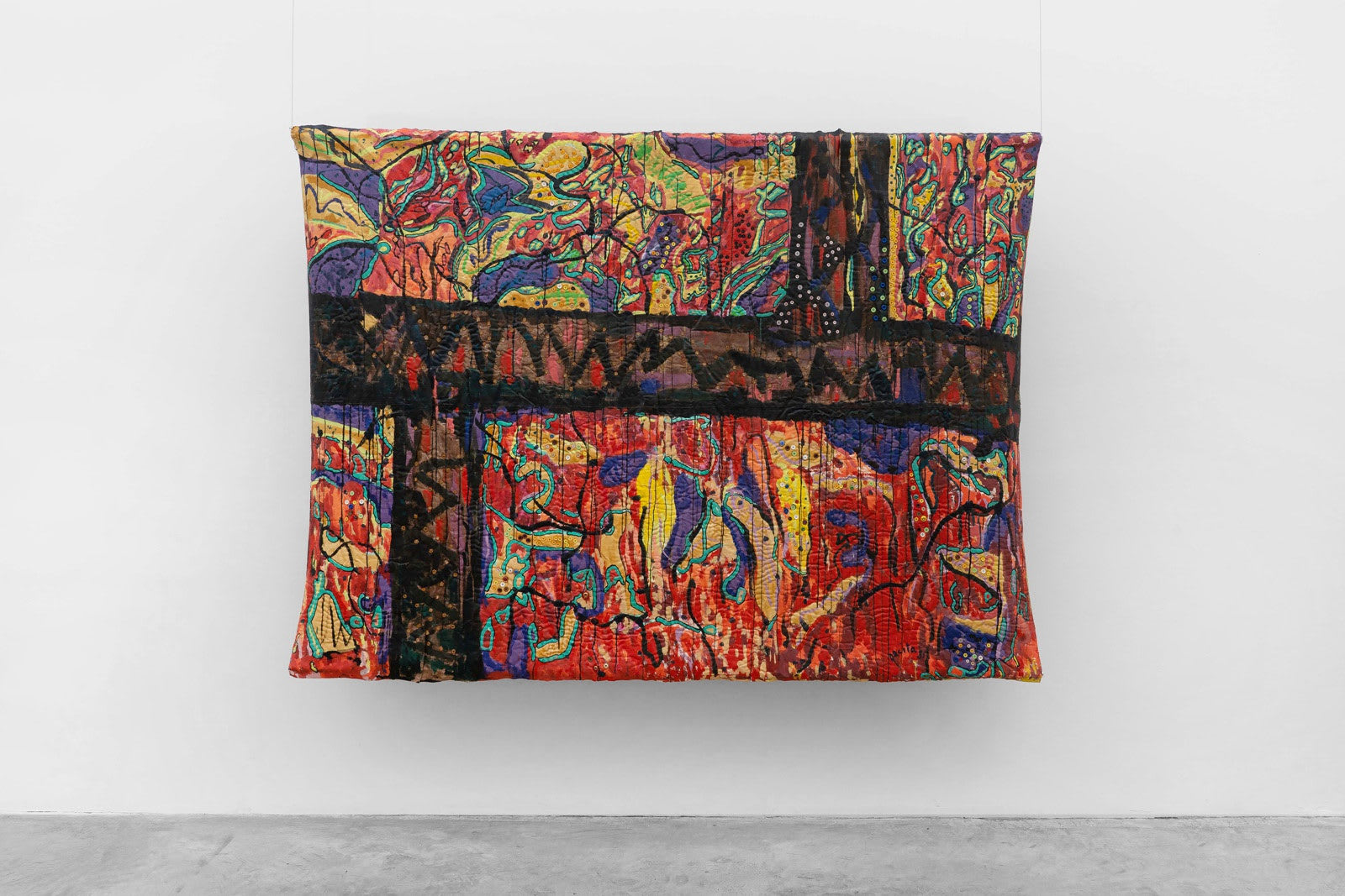 Pacita Abad, Sampaloc Walls, 1985