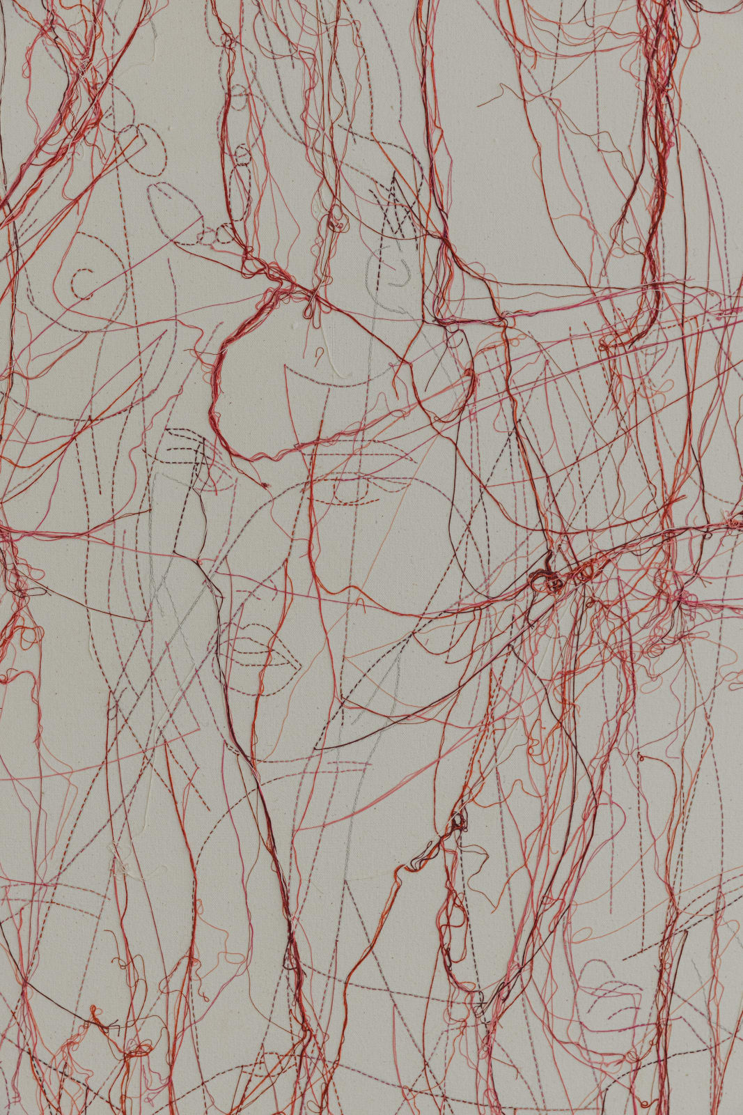 Ghada Amer, Julia's Pink, 2005