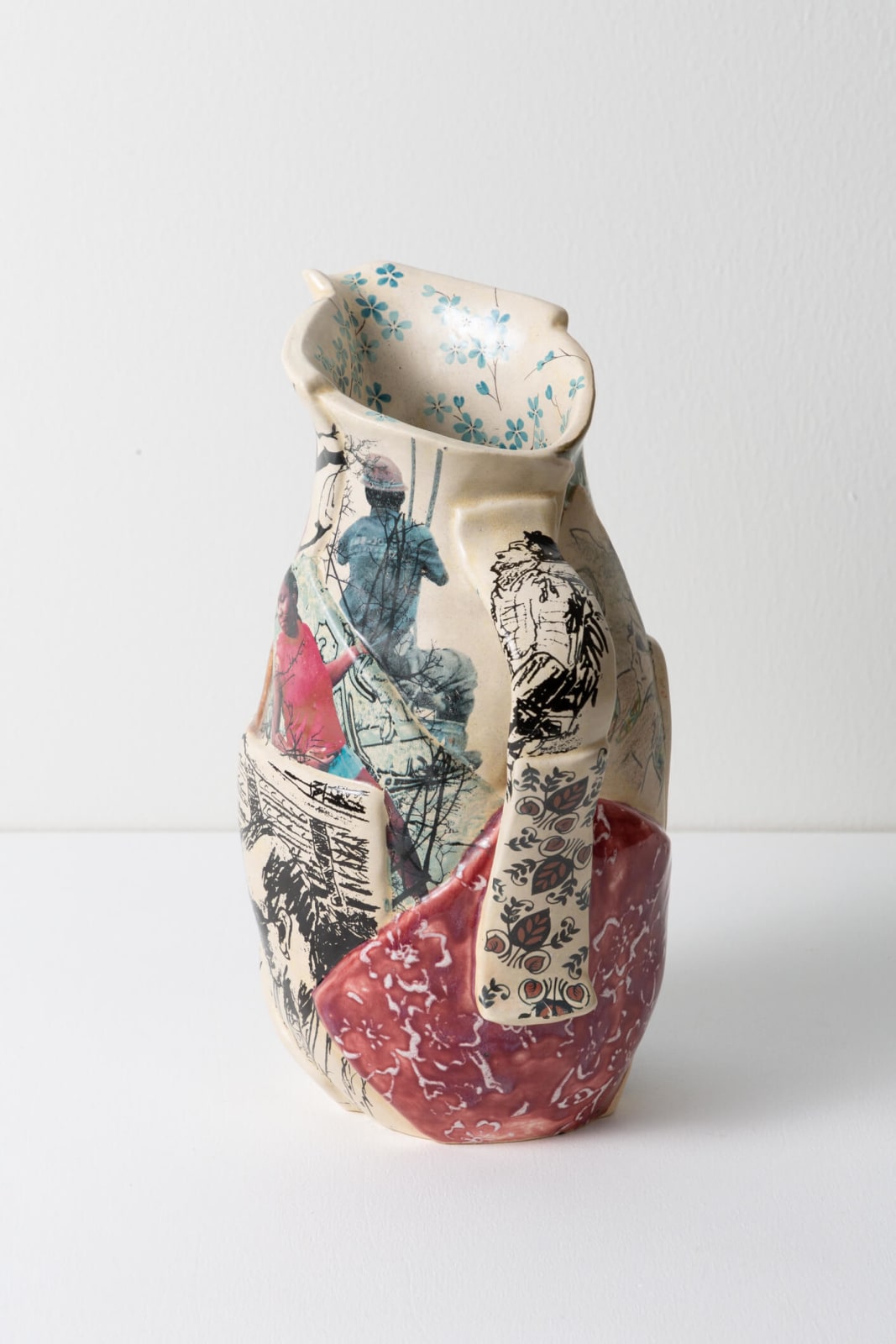 Carol McNicoll, No Social Distancing Jug, 2020