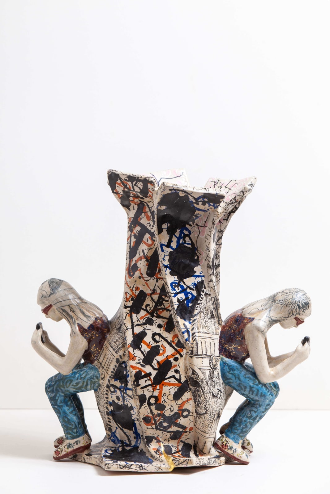 Carol McNicoll, Sitting Ladies Vase, 2021