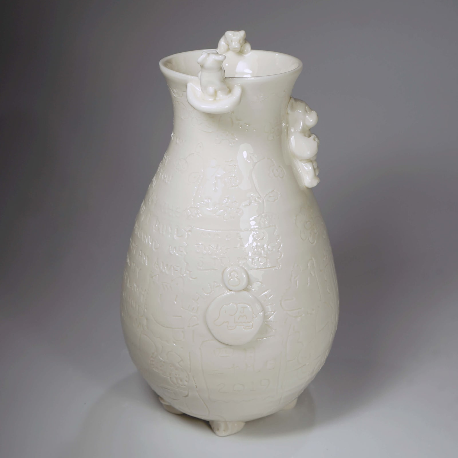 Jeffry Mitchell, Bear Ear Vase, 2019
