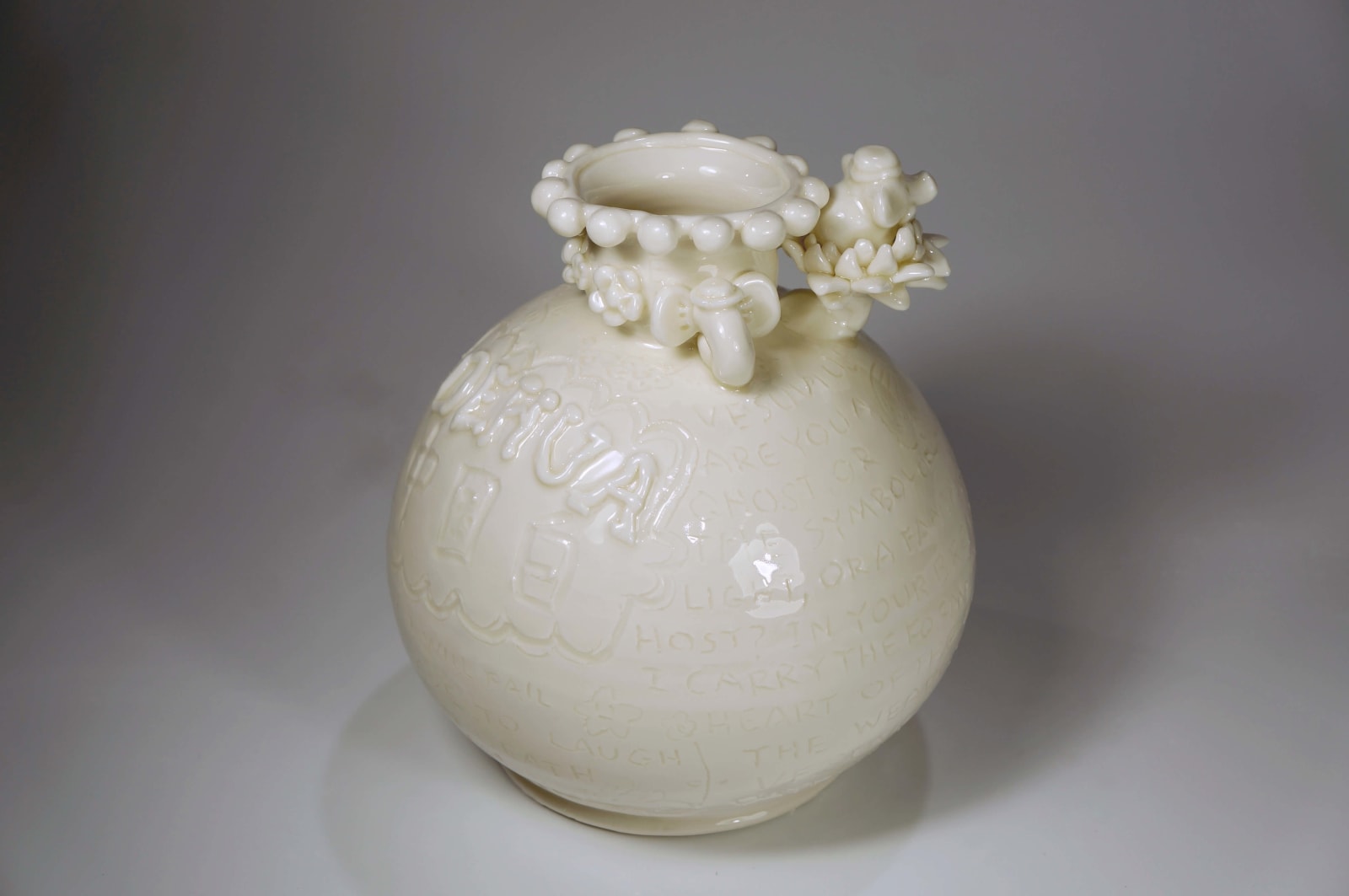 Jeffry Mitchell, Peony Pattern & Elephant Vase, 2019