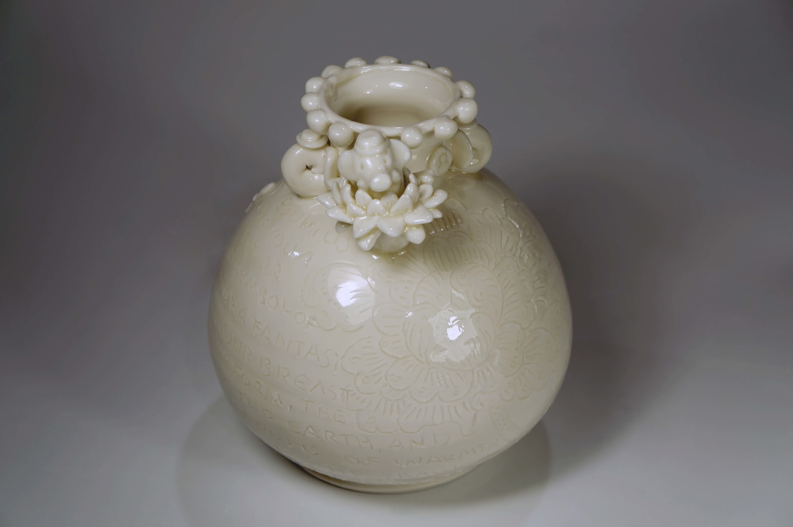 Jeffry Mitchell, Peony Pattern & Elephant Vase, 2019