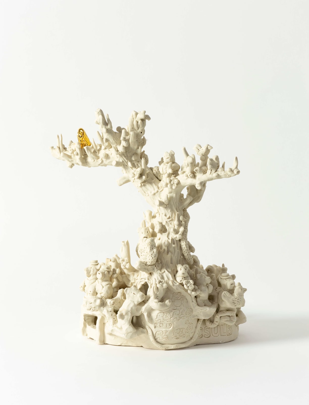 Jeffry Mitchell, Golden Owl Tree, 2019