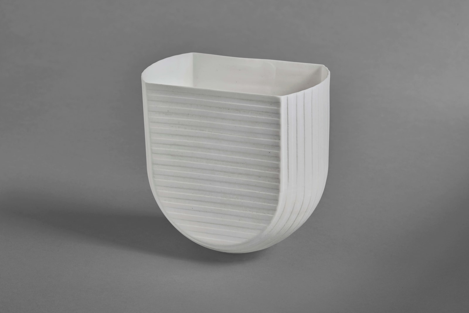Jacqueline Poncelet, Ridged Vessel One, 1973