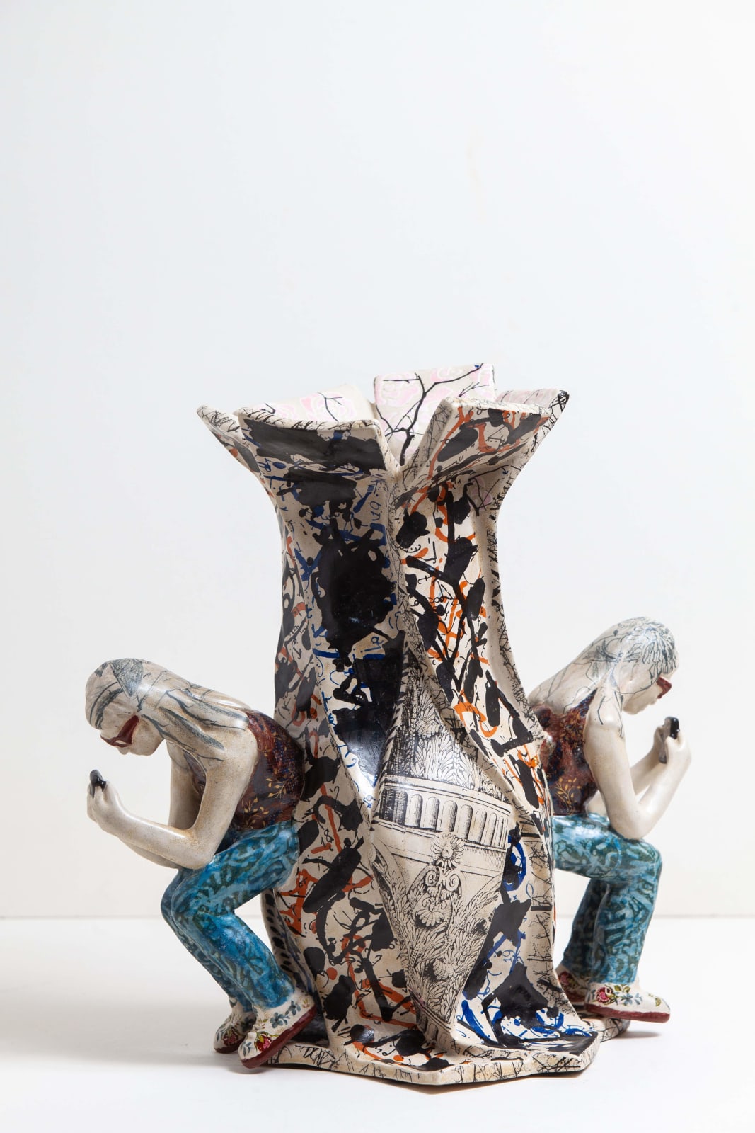 Carol McNicoll, Sitting Ladies Vase, 2021