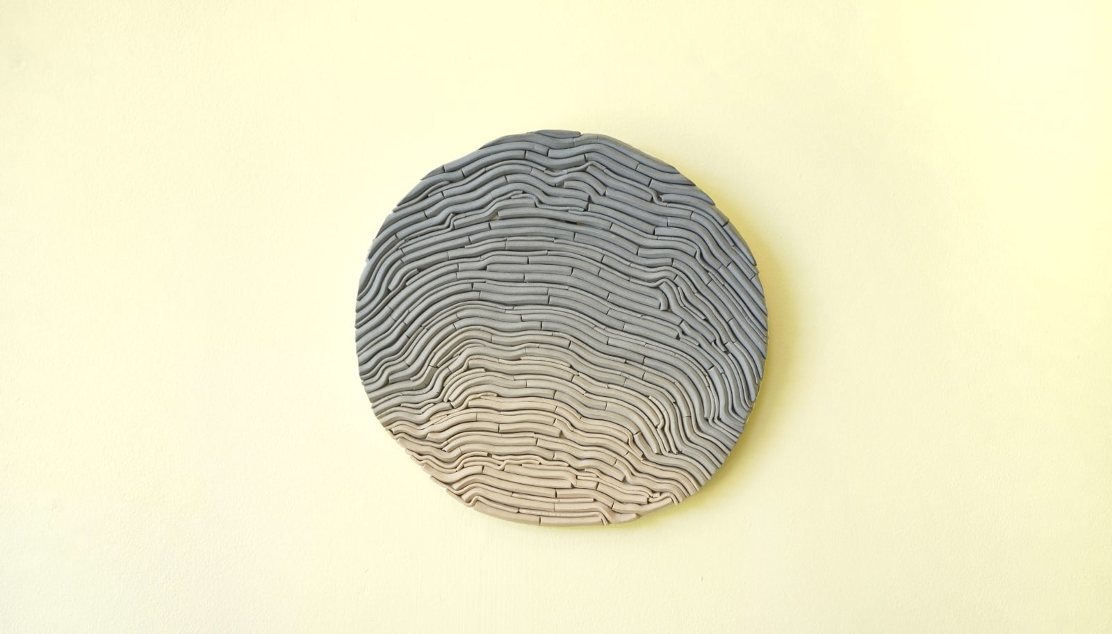 Alice Walton, Wall Plaque No.2 - Gray, 2021