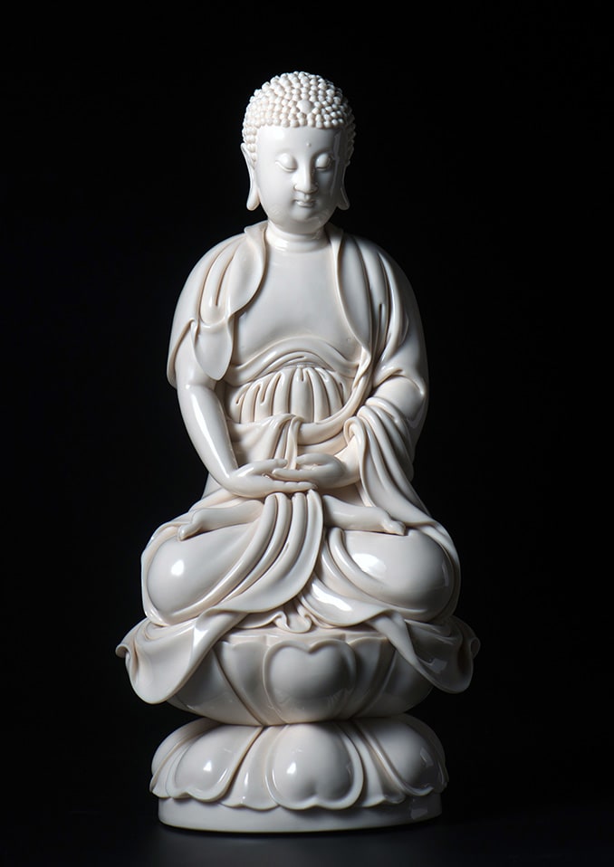 Lan Quansheng, Seated Shakyamuni, 2017