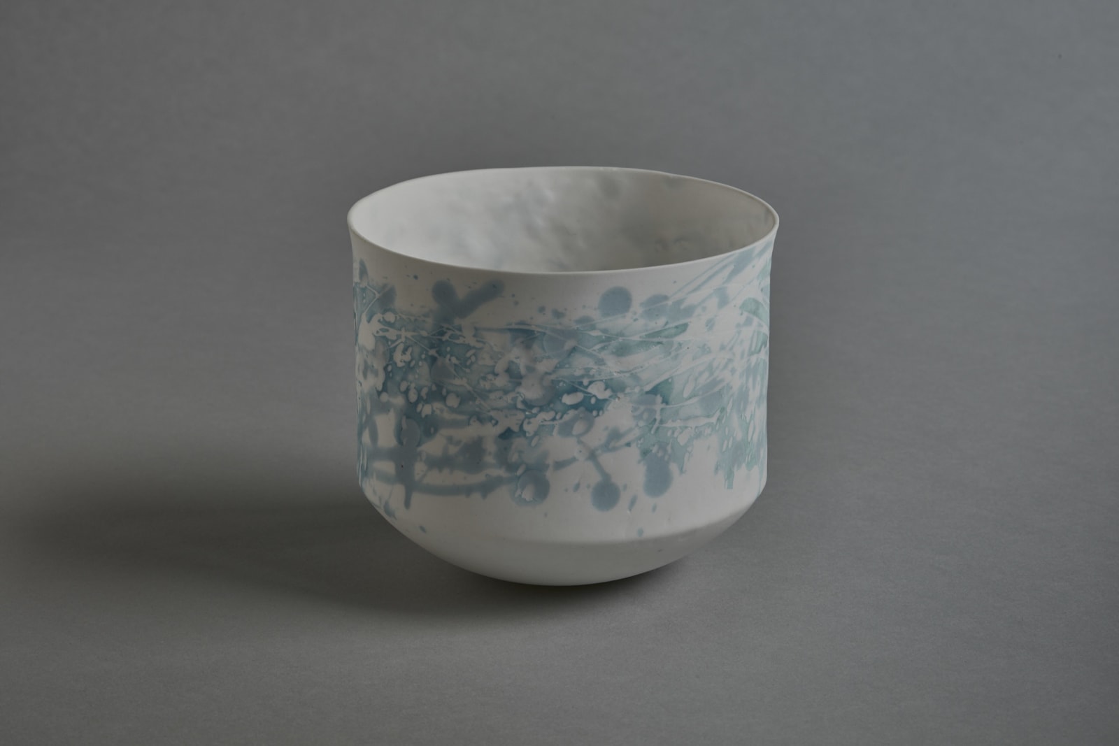 Jacqueline Poncelet, Vessel with Blue Markings, 1974