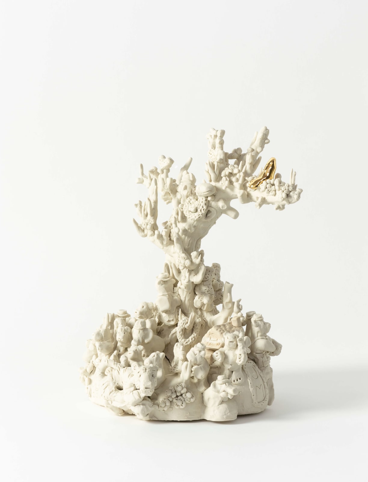 Jeffry Mitchell, Golden Owl Tree, 2019