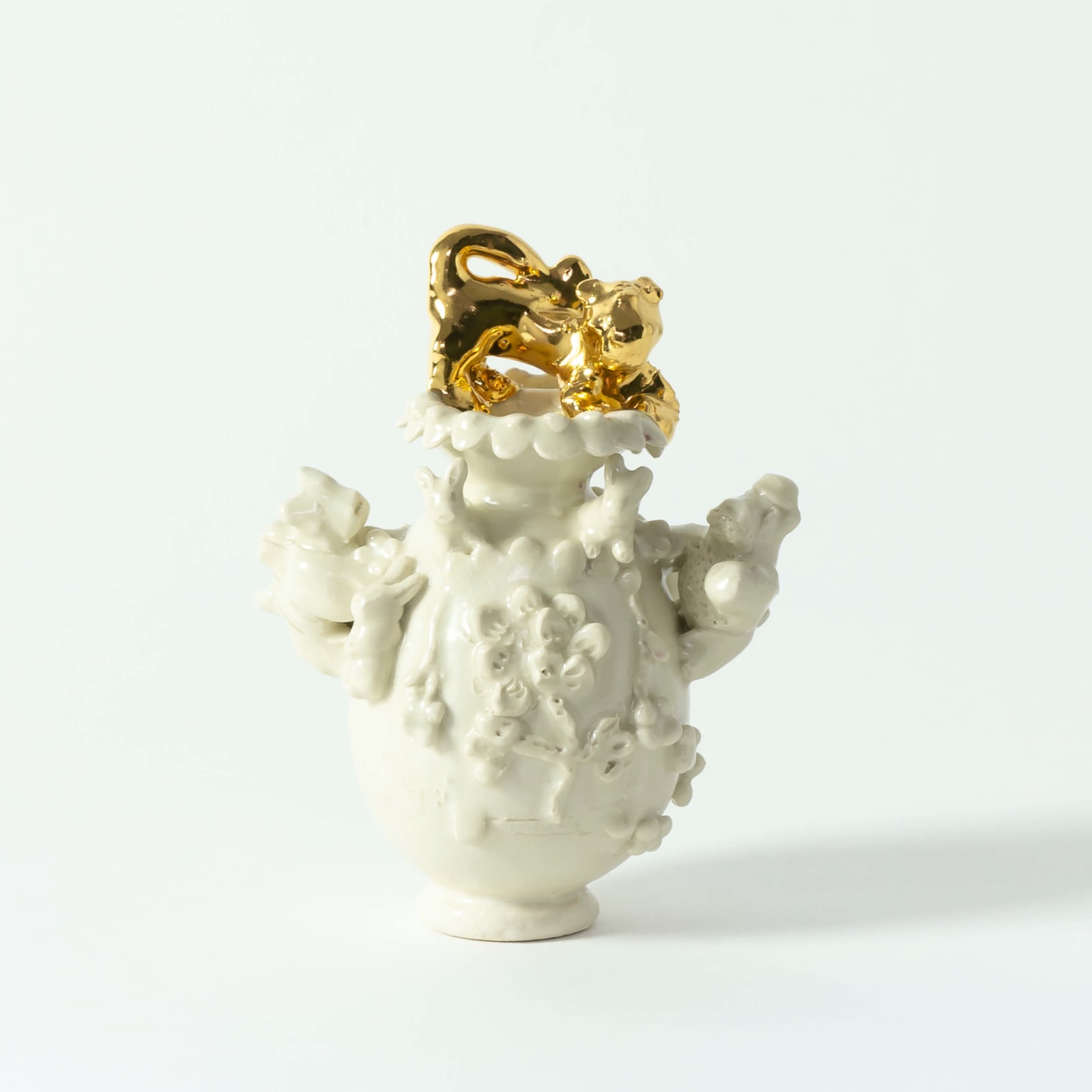 Jeffry Mitchell, Fragrant Bottles with Golden Alphabets, 2019