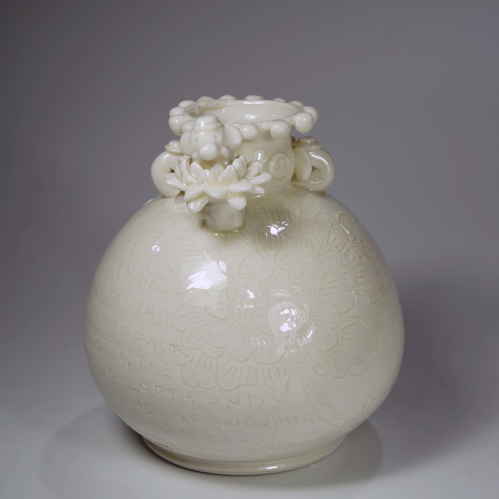Jeffry Mitchell, Peony Pattern & Elephant Vase, 2019