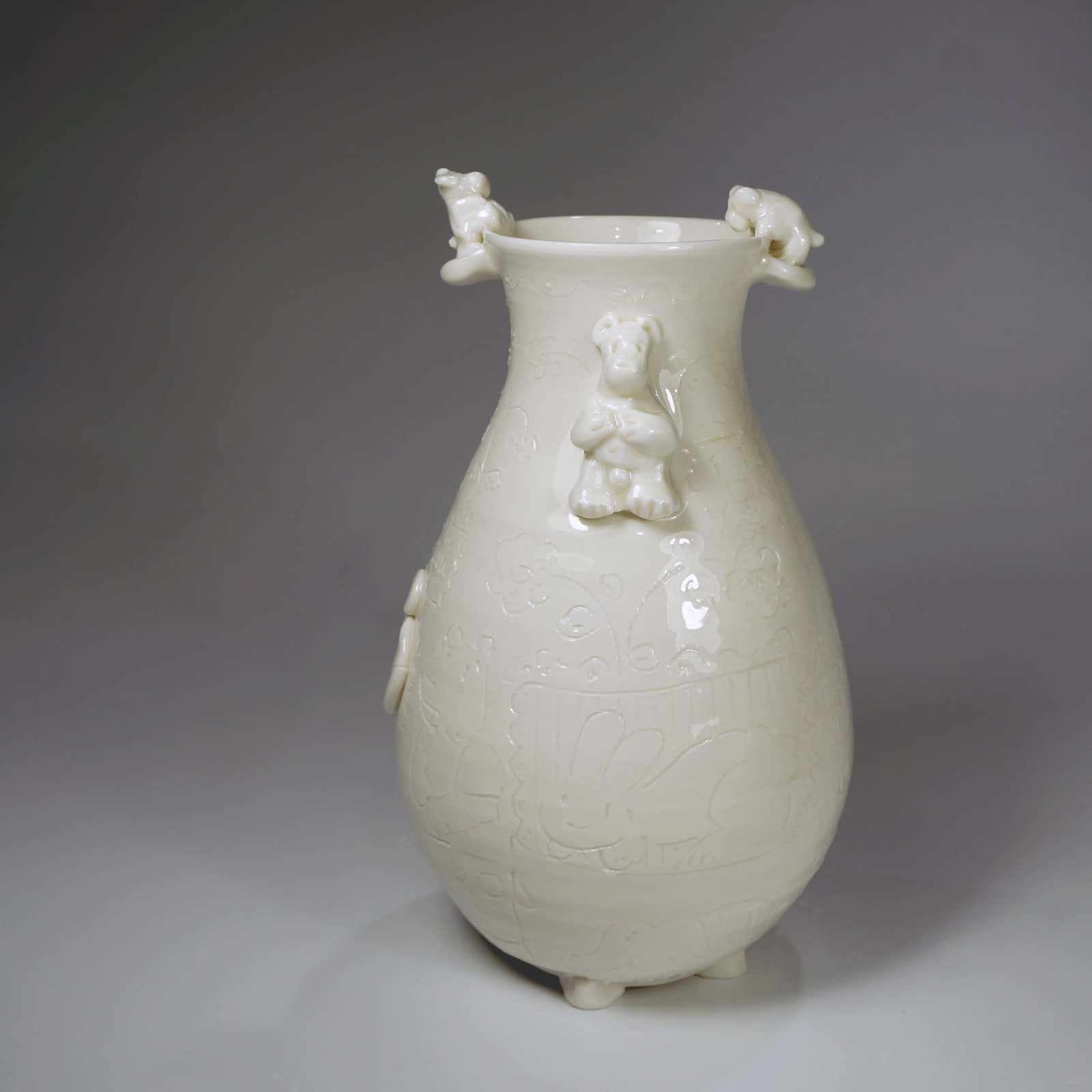 Jeffry Mitchell, Bear Ear Vase, 2019
