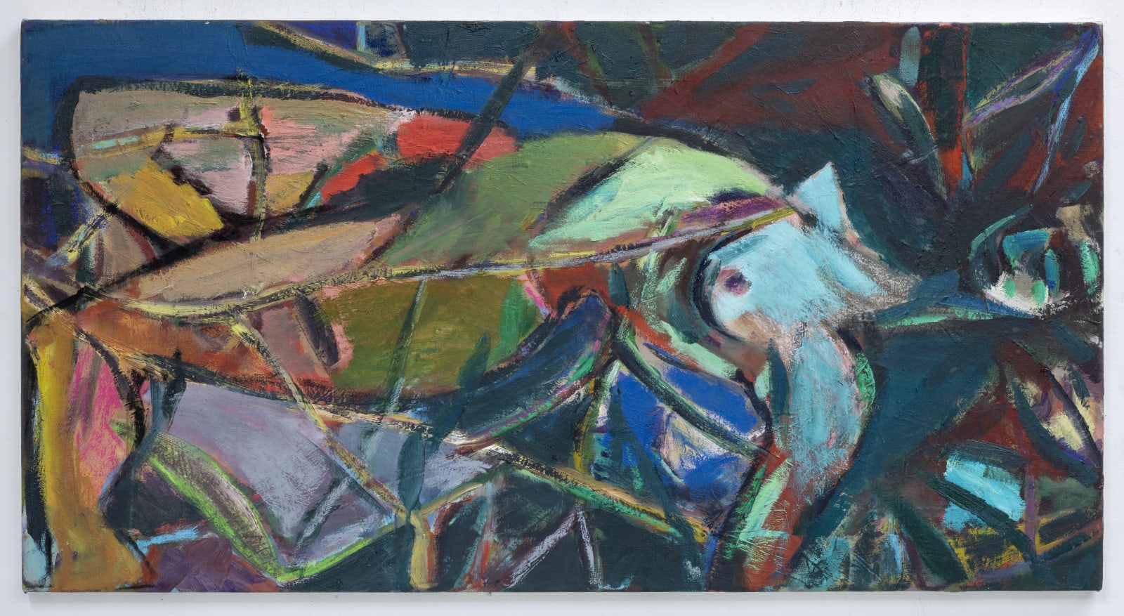 Lee Johnson, Wild Swimmer (Nude II), 2019