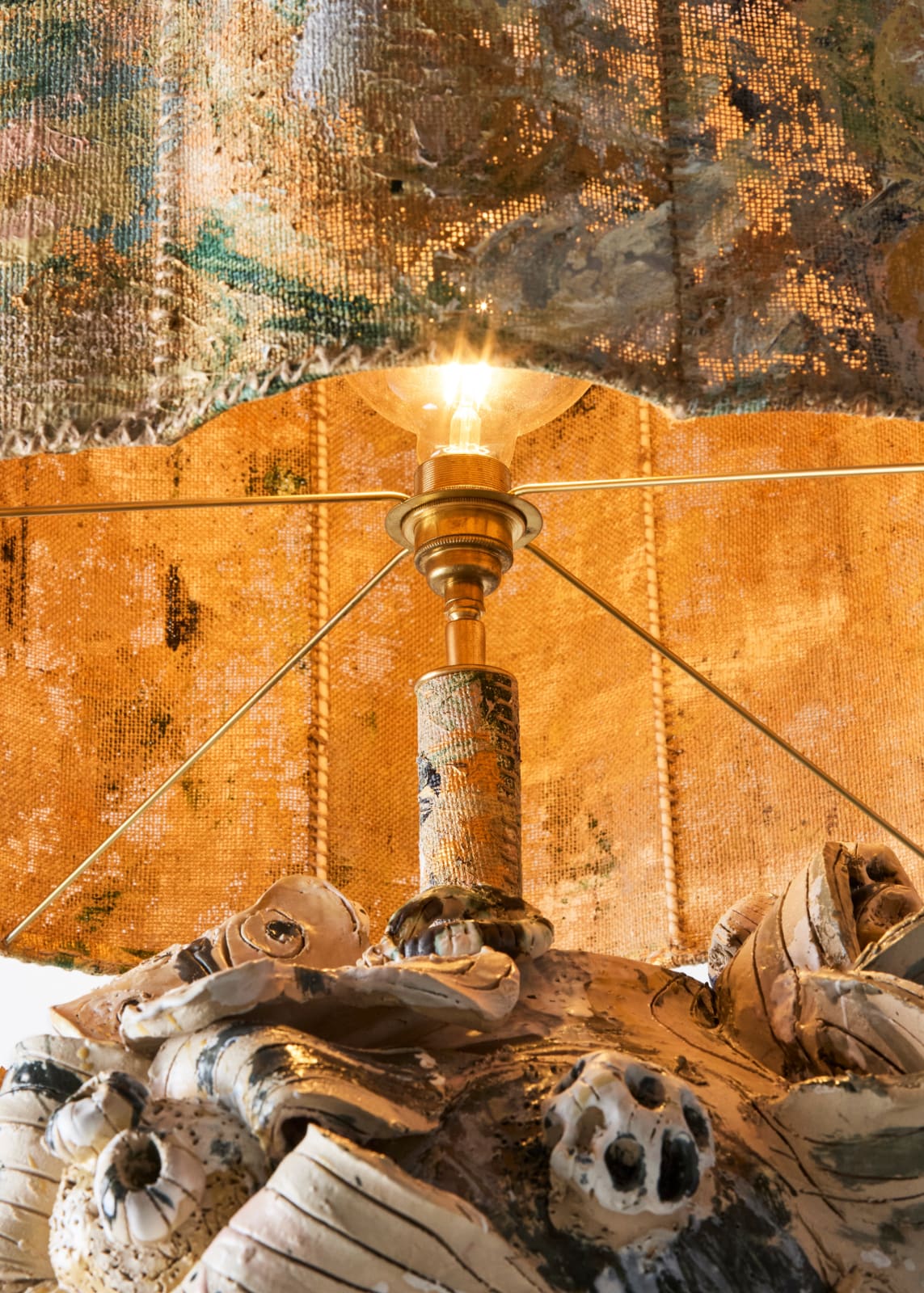 Maarten Vrolijk, Blooming Terra lamp MVC25001, 2025