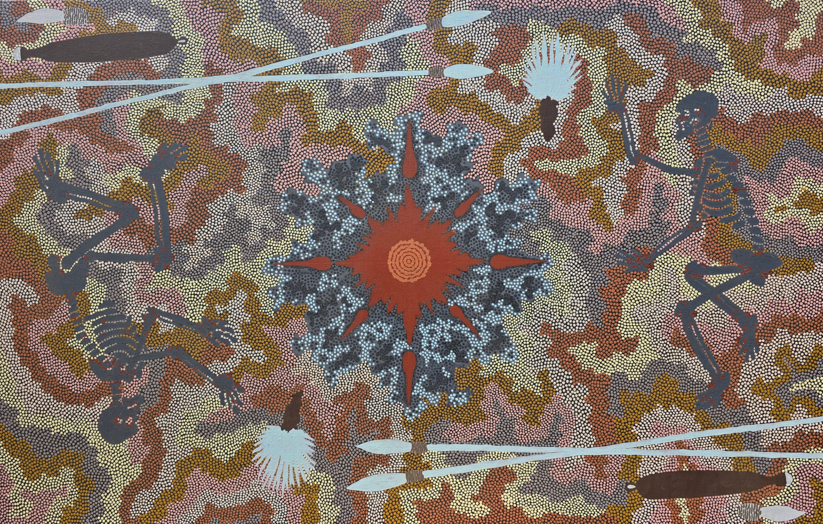 CLIFFORD POSSUM TJAPALTJARRI, Warlugulong, 1988