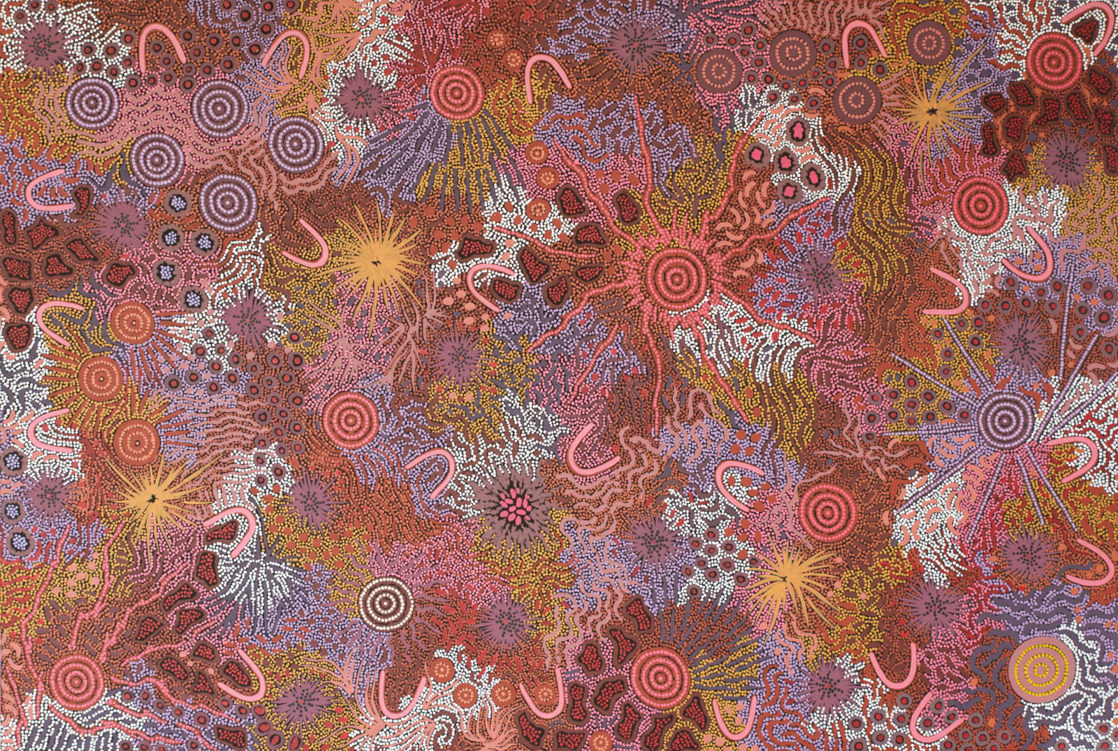 Gabriella Possum Nungurrayi, Grandmother's Country, 2022