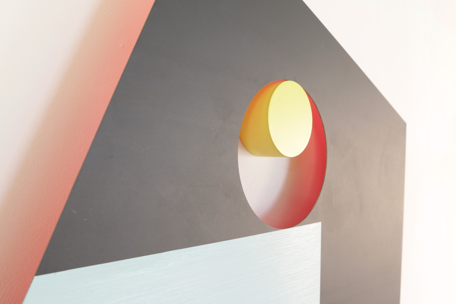 PLINTH No.10 - Yellow Pink Blue, 2022