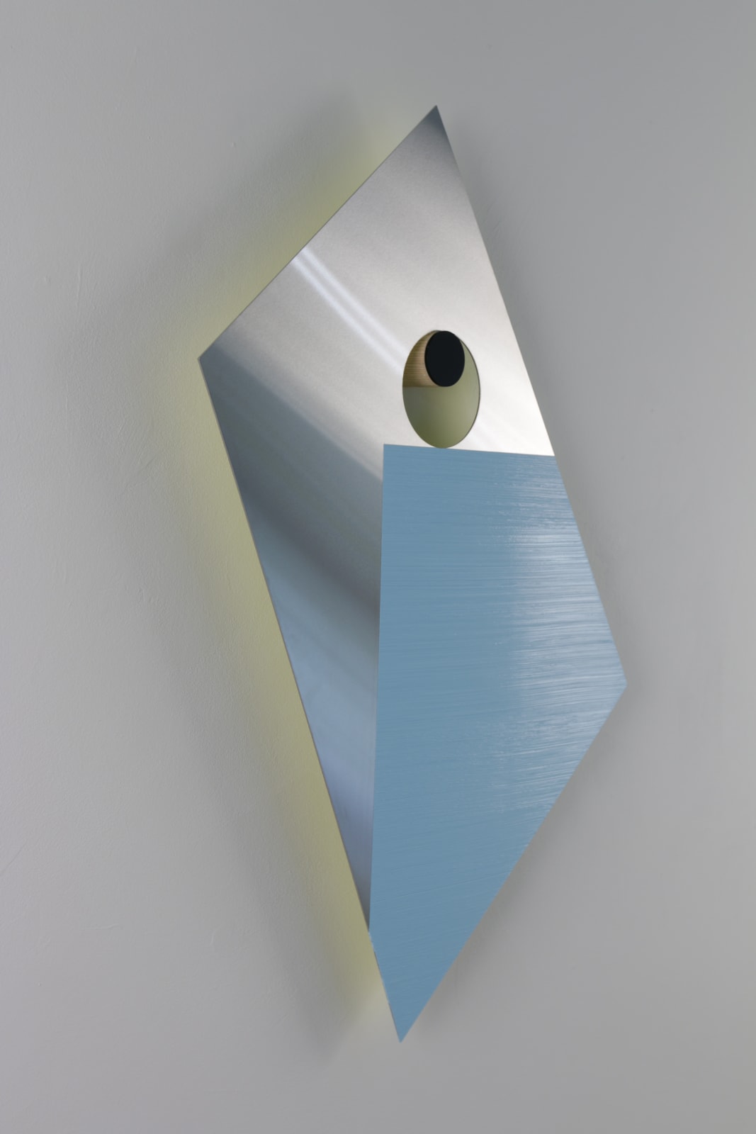 PLINTH No.12 - Black Yellow Blue, 2022