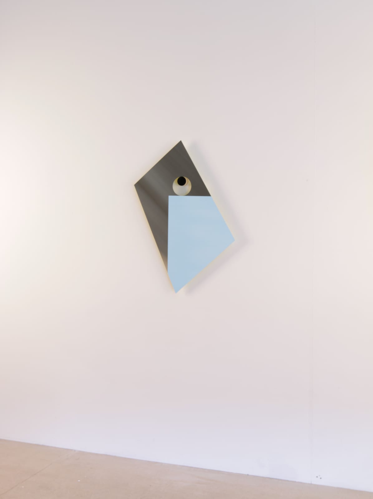 PLINTH No.12 - Black Yellow Blue, 2022