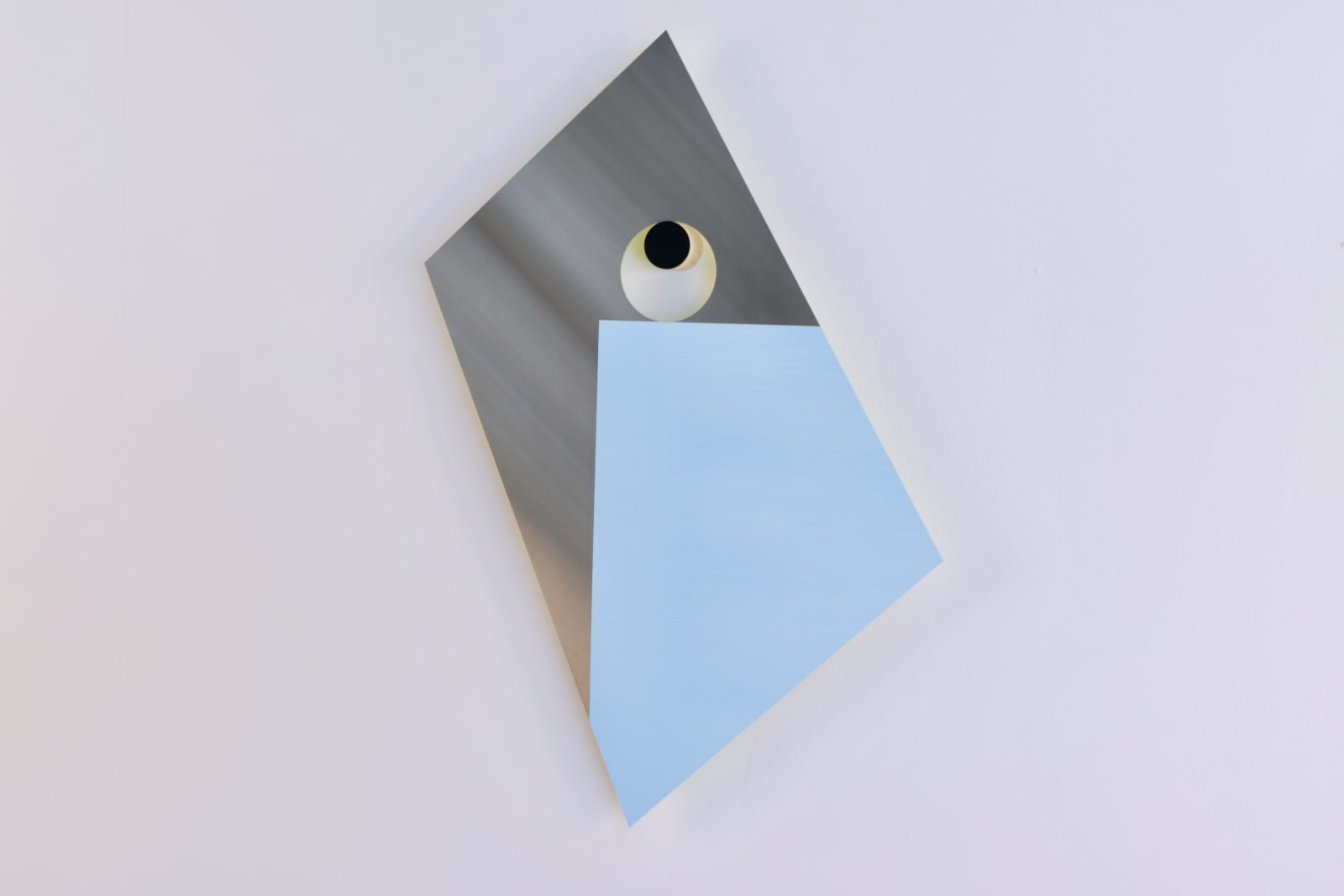 PLINTH No.12 - Black Yellow Blue, 2022