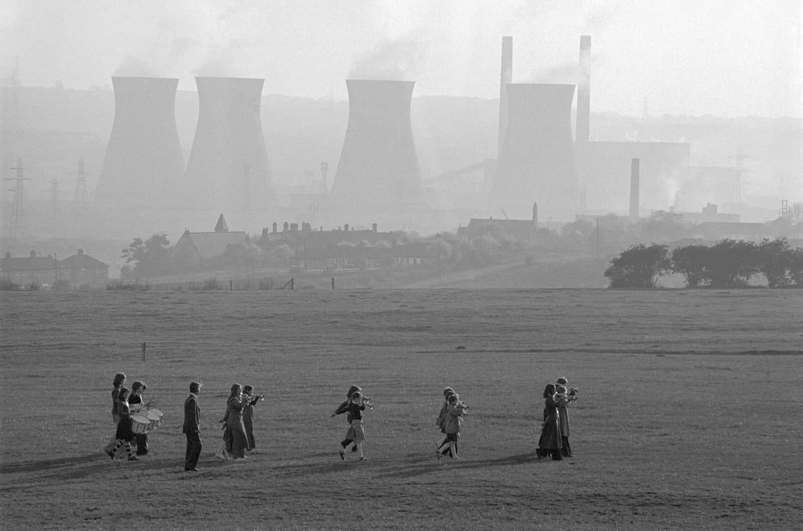 Chris Steele-Perkins, Children's Band, Newcastle-upon-Tyne, 1978