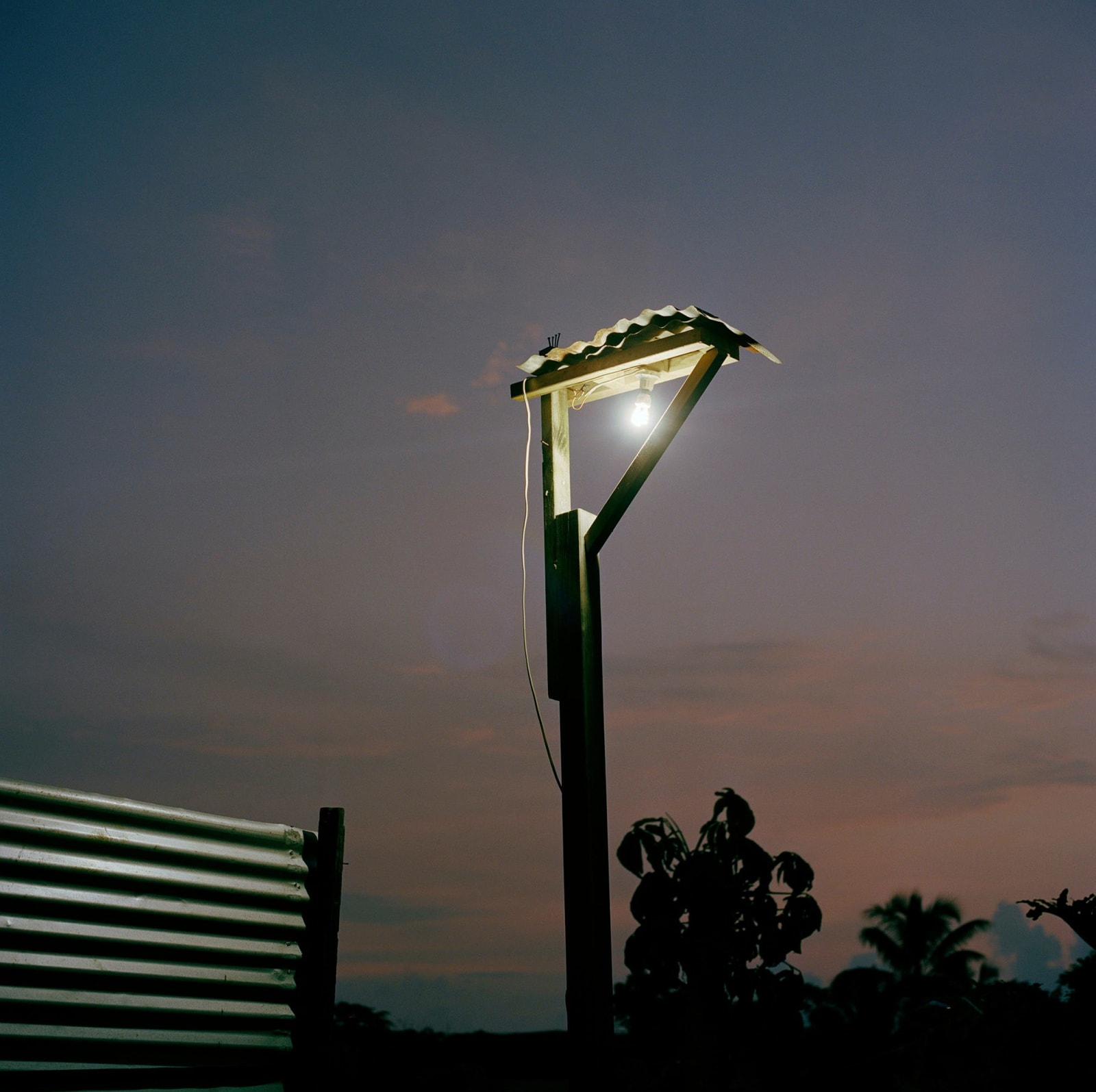 Jon Tonks, Kava bar light, Port Vila, Vanuatu , 2017