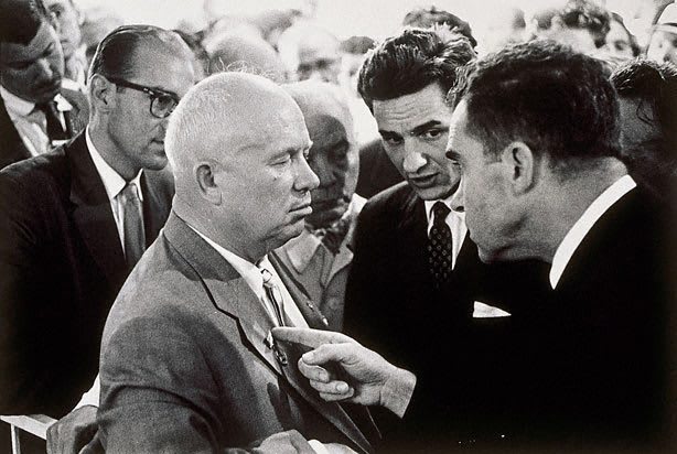 Elliott Erwitt, Moscow, (Nikita Khrushchev and Richard Nixon), 1959 | Print  Sales Gallery | The Photographers' Gallery