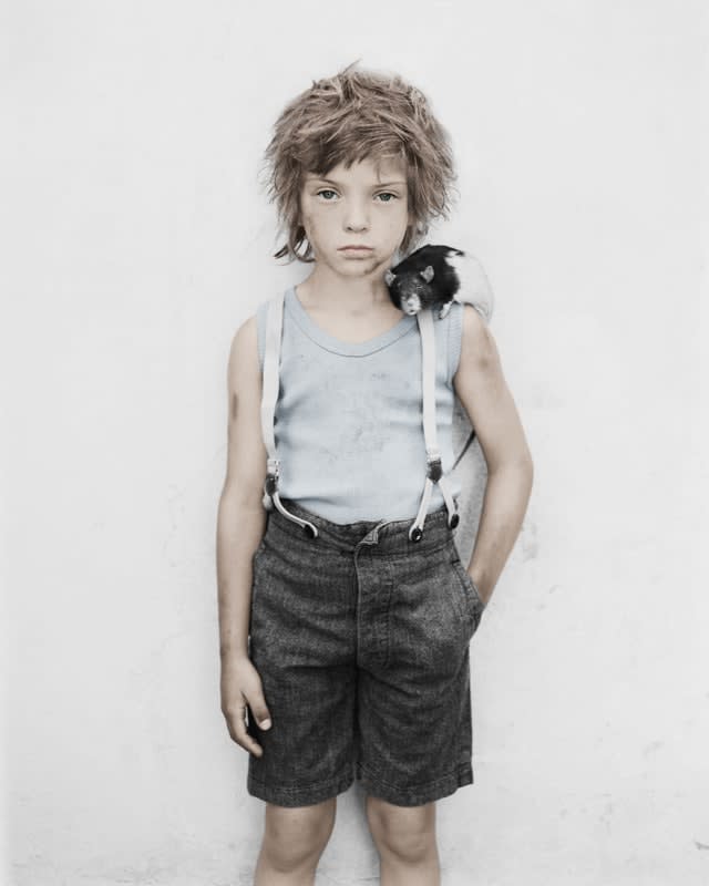 Vee Speers, Untitled #50 (Girl with Rat), 2007