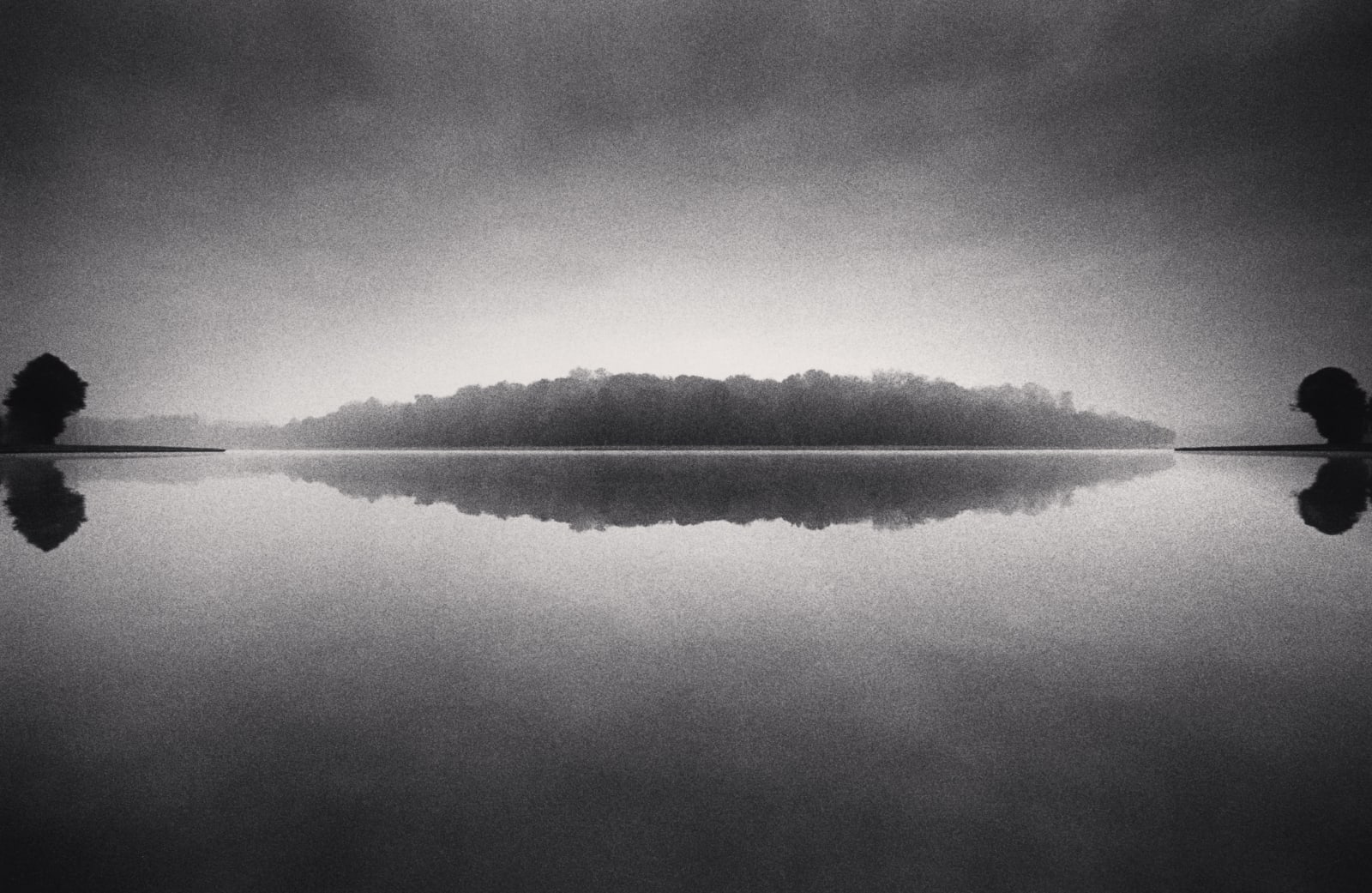 Michael Kenna, Grand Canal, Study 2, Versailles, France, 1988