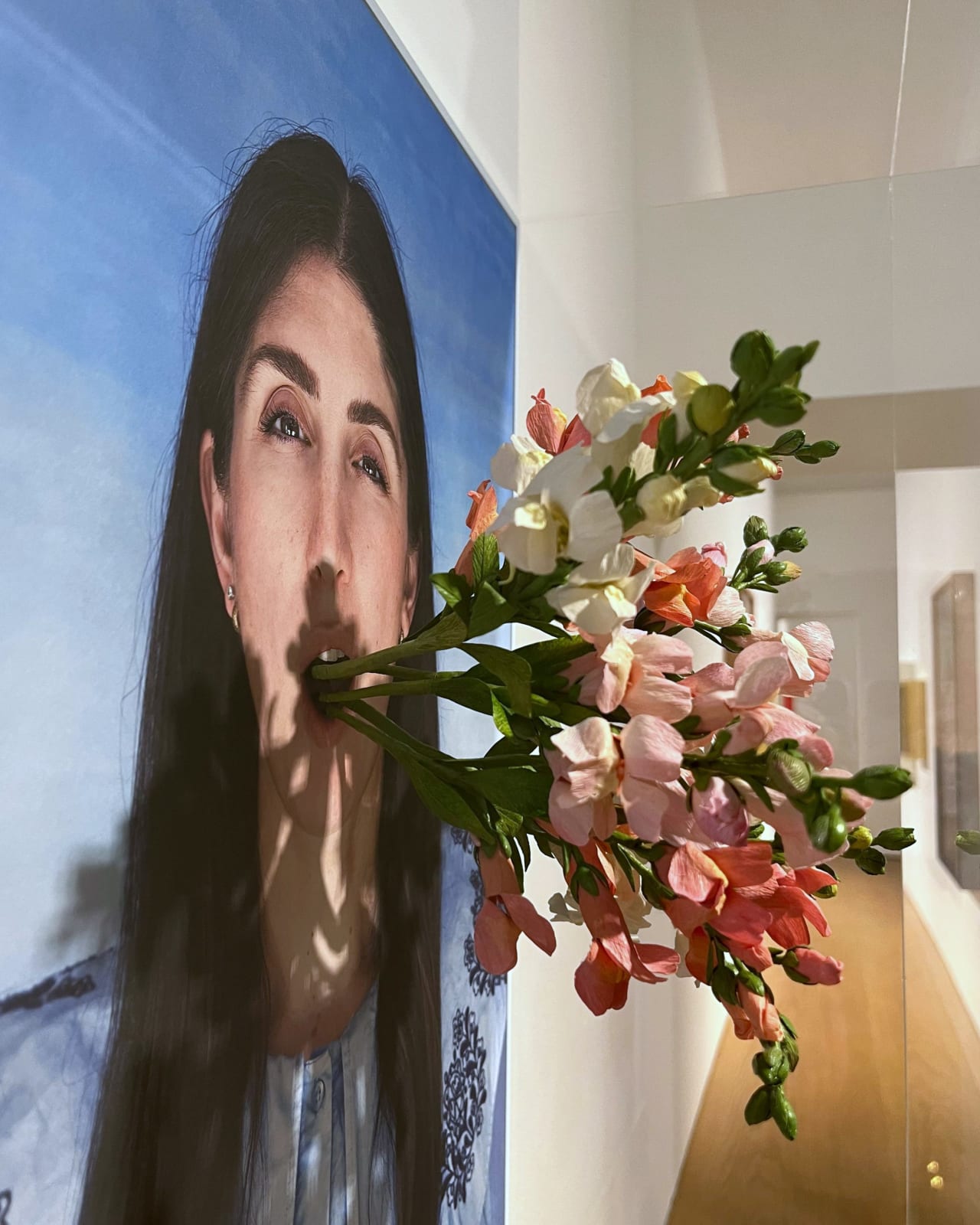 Alma Haser, To say something through the flowers (Etwas durch die Blume sagen), 2024