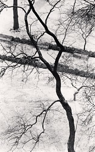 Michael Kenna, Homage to Kertész, Gramercy Park, New York, New York, USA, 2003
