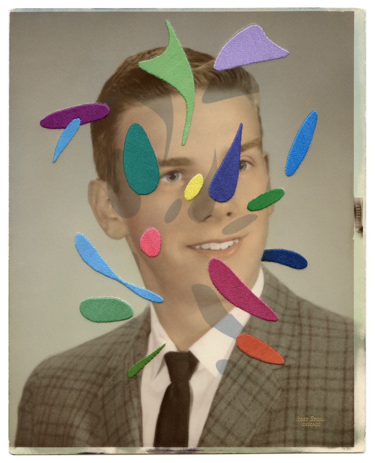 Julie Cockburn, On the Tip of his Tongue, 2018