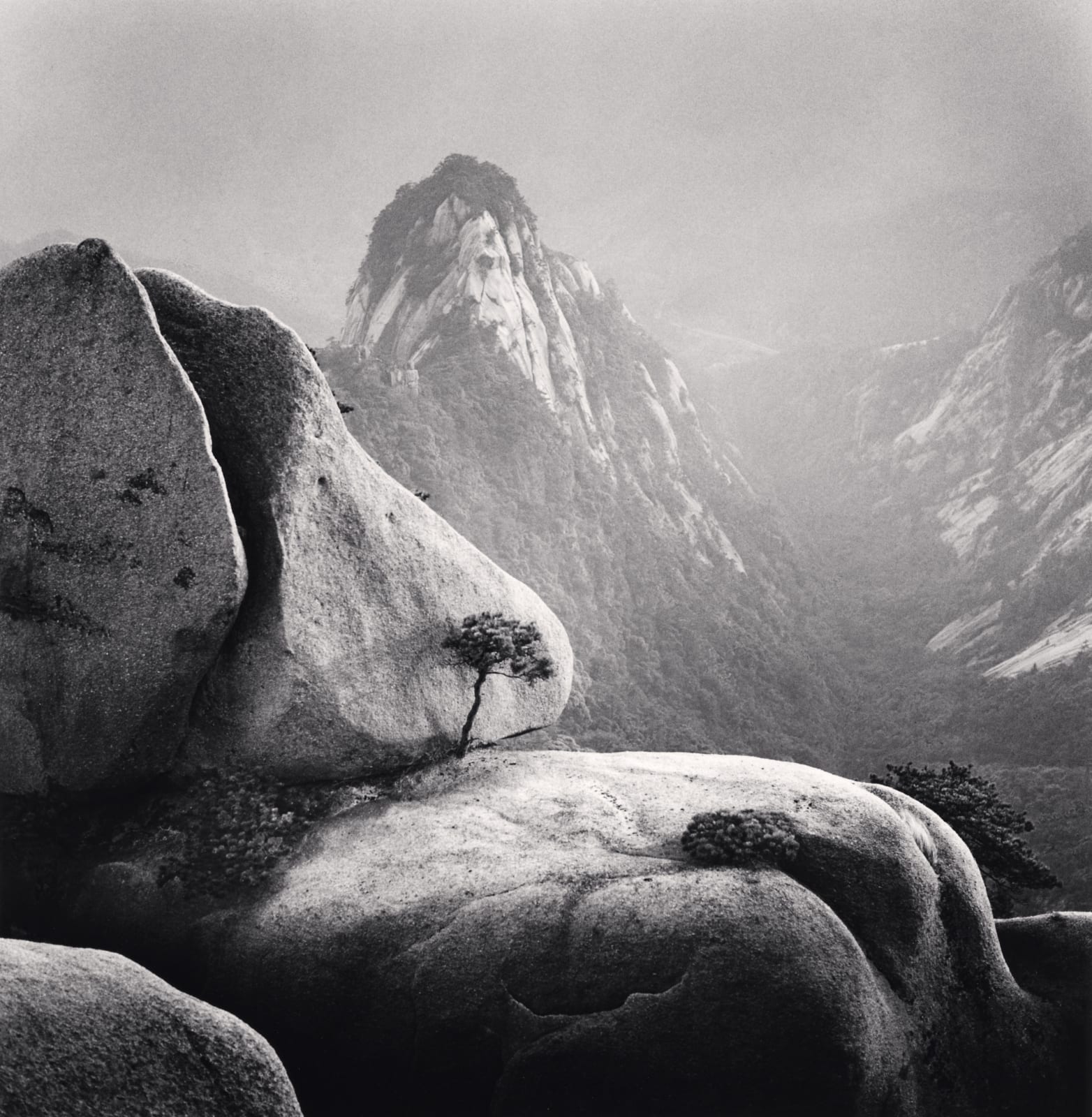Michael Kenna, Huangshan Mountains, Study 27, Anhui, China, 2009