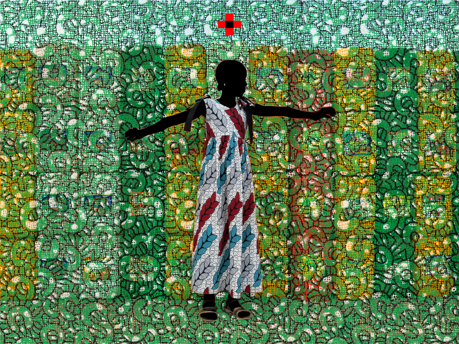 Saïdou Dicko, Collection plumes act 1 TMK vert bis