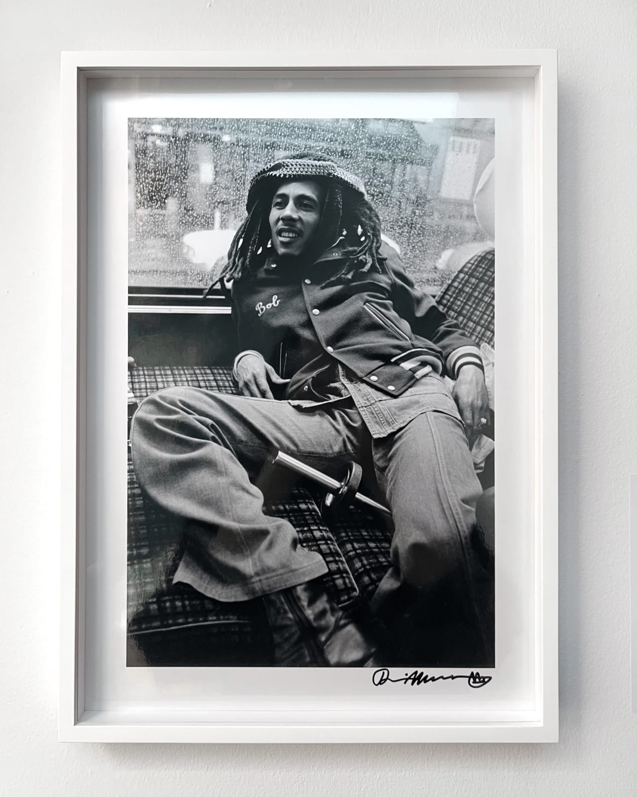 Exclusive Editions, Dennis Morris, In the bus for the "Exodus" tour, Paris, 1977