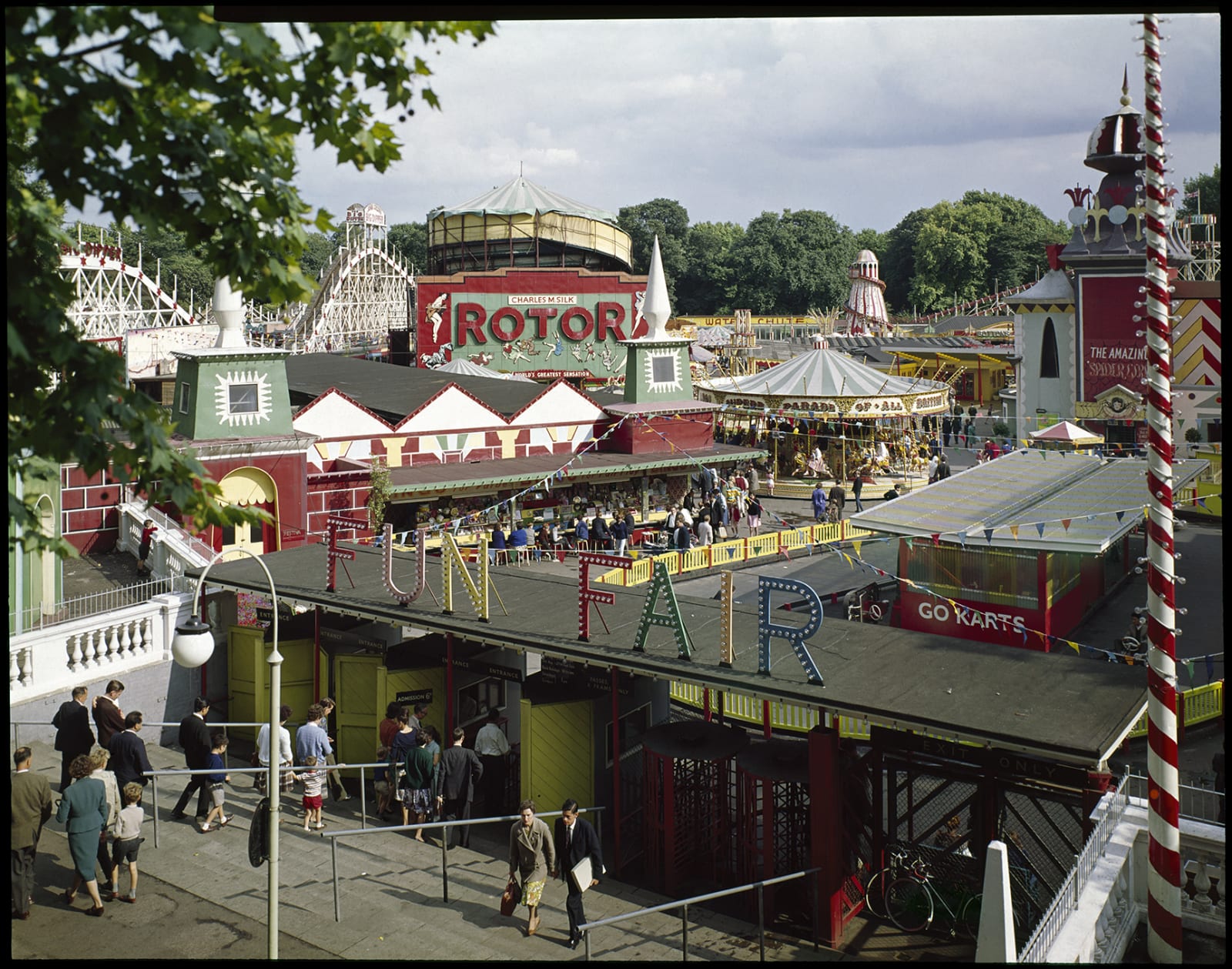 John Hinde, Battersea Park Funfair, London | Print Sales Gallery | The ...