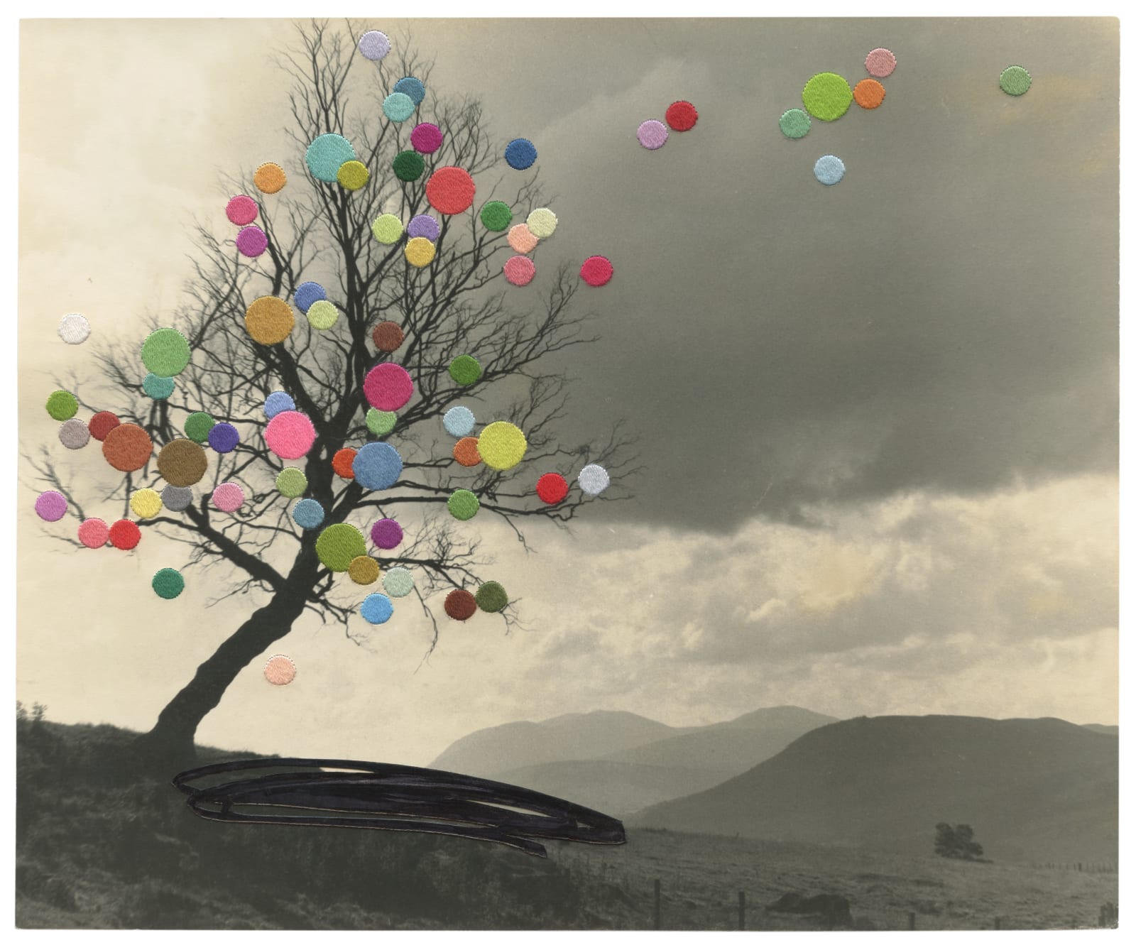 Julie Cockburn, Zephyr, 2022