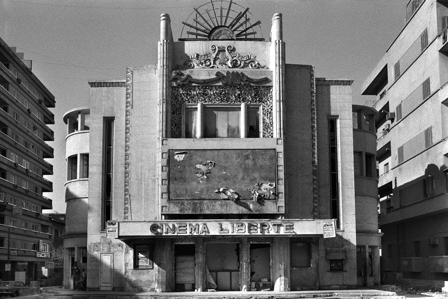 Fouad Elkoury, Cinéma Liberté, Cairo, 1987
