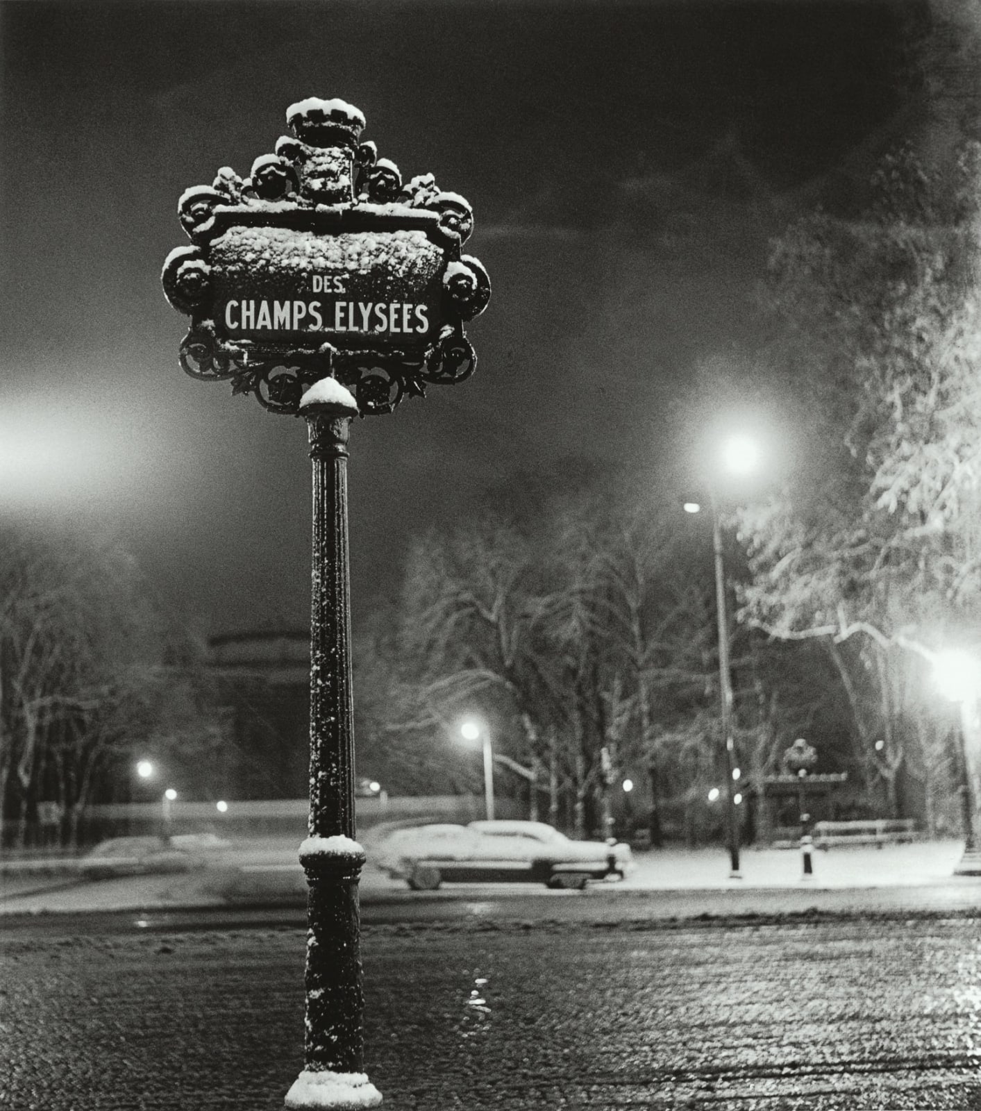 Sabine Weiss, Champs-Élysées, 1958