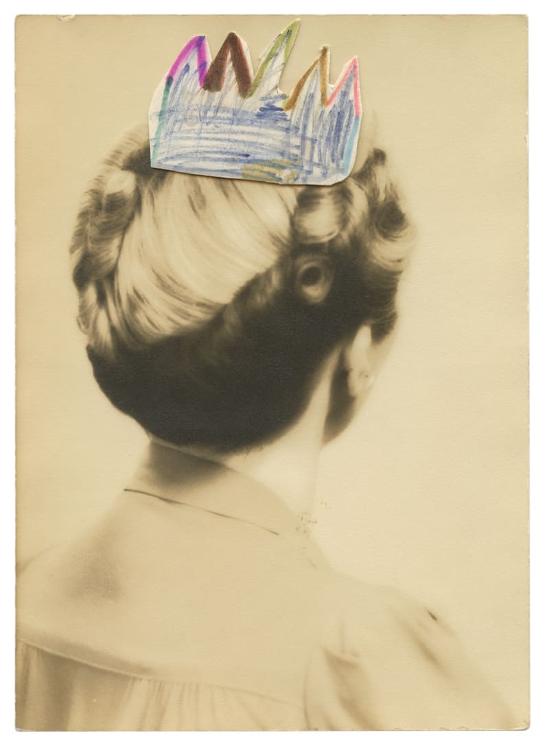 Julie Cockburn, The Queen, 1970/2021